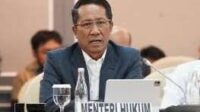 dhjx8jx875t9n19 Menkum : RUU TNI Tidak Bahas Kewenangan Penegakan Hukum