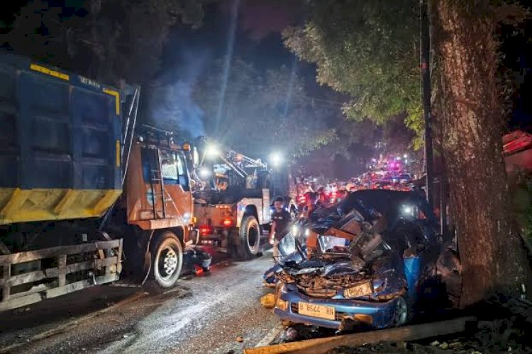 Hingga Saat ini Satlantas belum tetapkan tersangka kecelakaan tewaskan 4 wisatawan Pelabuhanratu