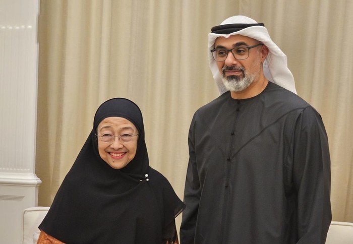 Megawati Bertemu Pangeran Khaled, PDIP Gagas Pancasila Summit di UEA