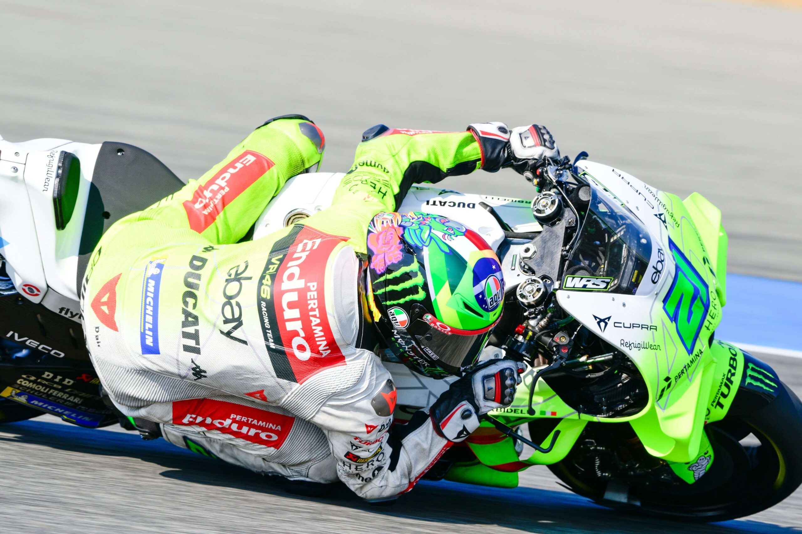 Ganggu Bagnaia, Morbidelli Dihukum Penalti Tiga Posisi