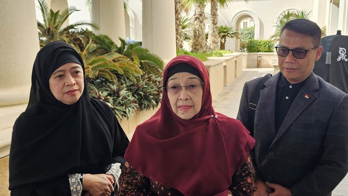 Megawati Bicara Pertemuan Kekeluargaan dengan Pangeran Abu Dhabi Syeikh Khaled
