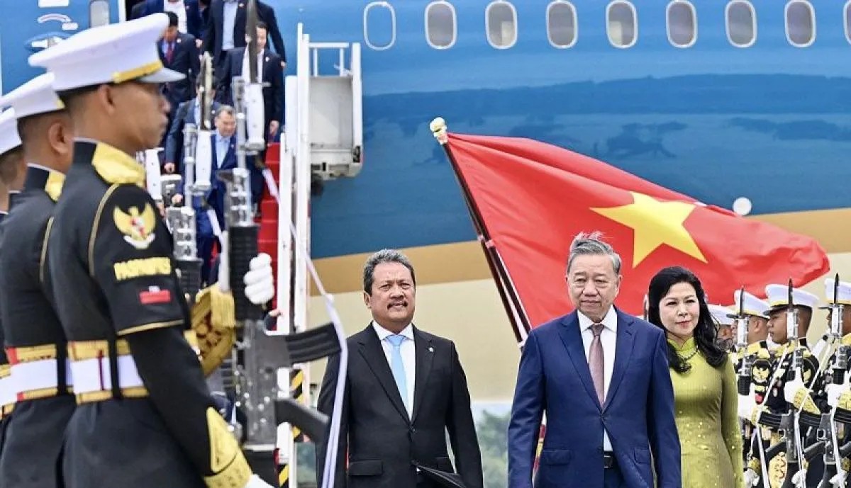 Hari ini Sekjen Partai Komunis Vietnam bertemu Presiden Prabowo