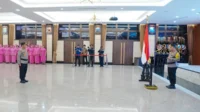 H- 1 Lebaran, Kapolri pimpin upacara kenaikan pangkat 38 Pati Polri