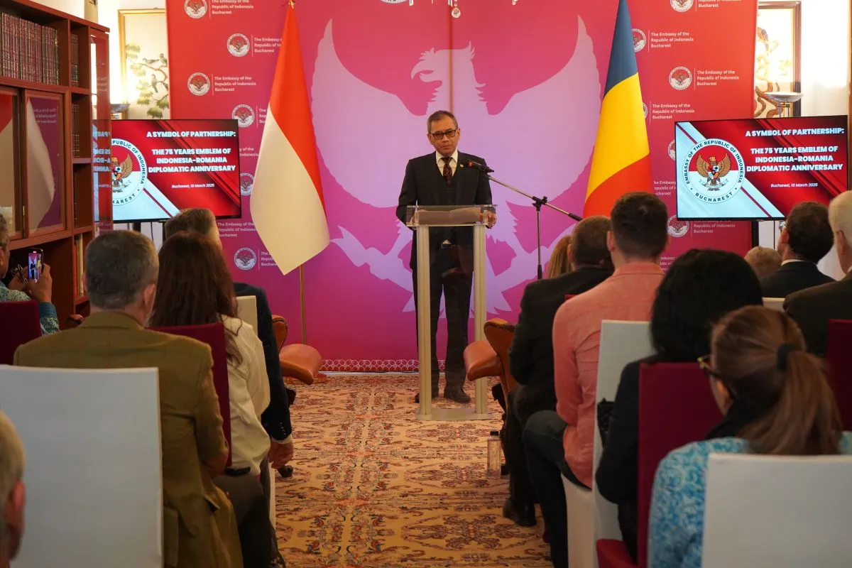 Indonesia-Rumania luncurkan logo perayaan 75 tahun hubungan diplomatik
