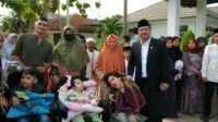 Shalat Idul Fitri di Sentra, Mensos beri semangat penerima manfaat