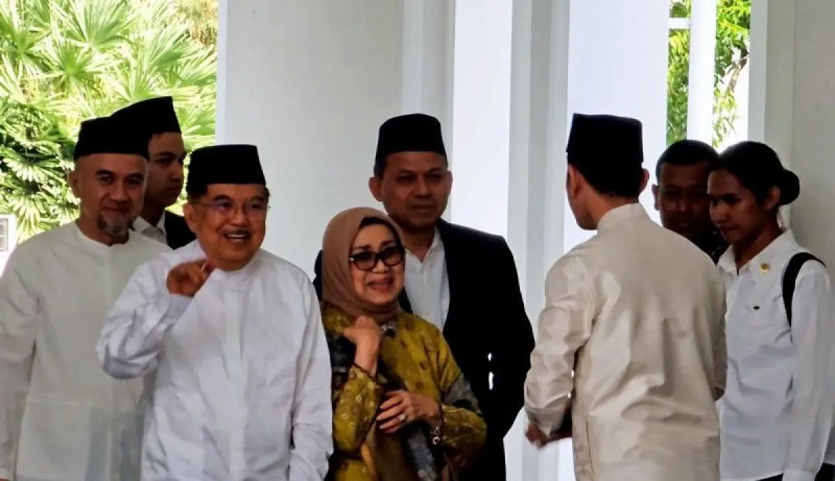 SBY hingga JK hadiri gelar griya Idul Fitri 1446 H di Istana Merdeka