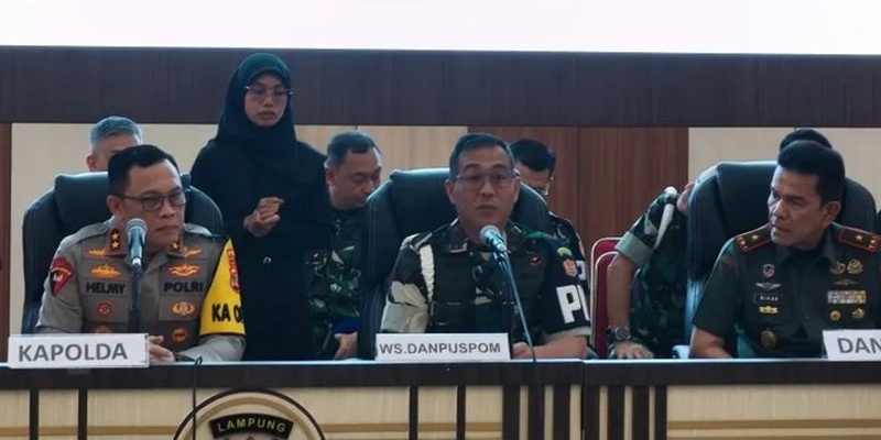 Dua Anggota TNI Terlibat Kasus Penembakan Sabung Ayam Resmi Tersangka
