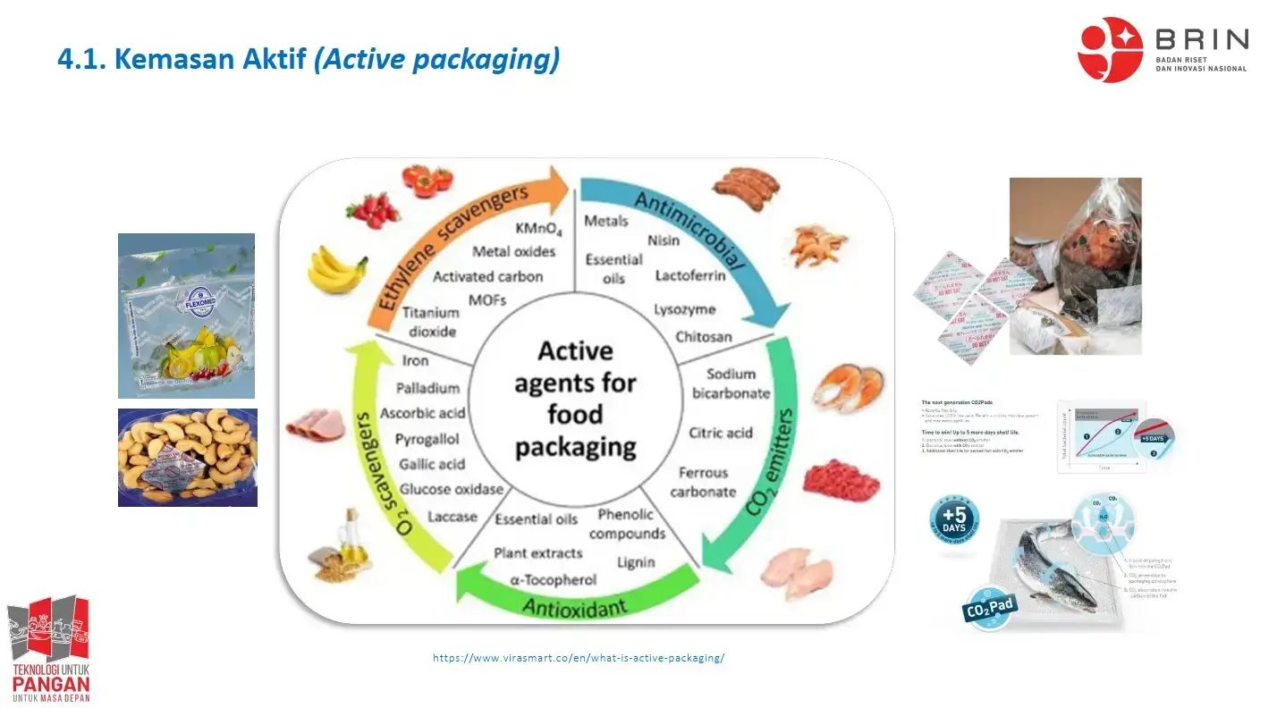 BRIN Kembangkan Riset Kemasan Pangan Biodegradable
