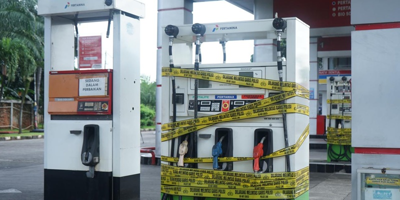 SPBU penjual BBM tidak sesuai takaran diamankan Bareskrim di Kabupaten Bogor, Jawa Barat