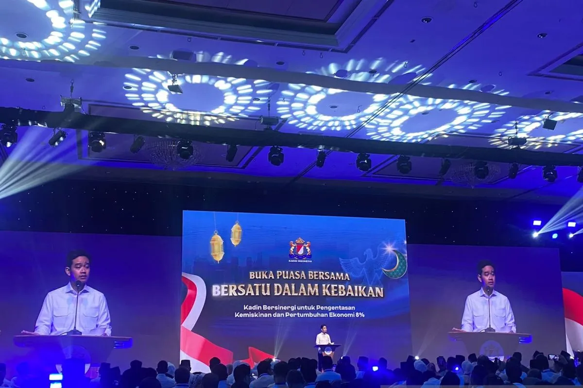 Wapres Gibran: Kadin berperan strategis jaga iklim investasi RI