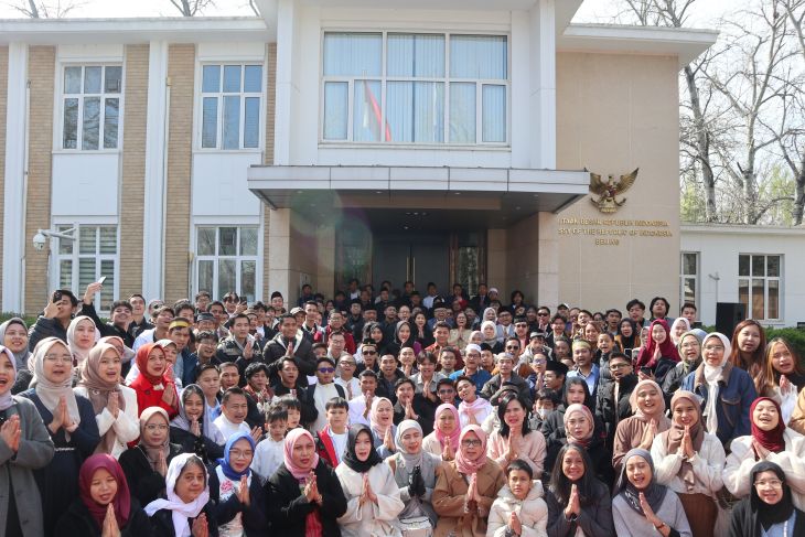 KBRI Beijing gelar shalat Idul Fitri bersama ratusan WNI