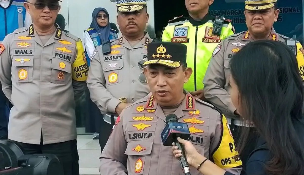 Kapolri sebut puncak arus mudik terjadi dini hari nanti