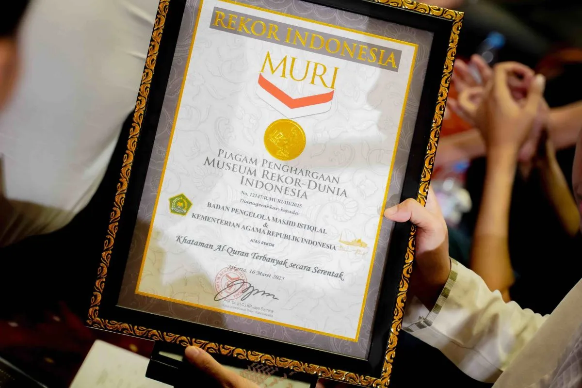 Kemkomdigi-Kemenag cetak rekor 352.957 khataman Al Quran dalam sehari