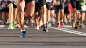 ilustrasi balap lari