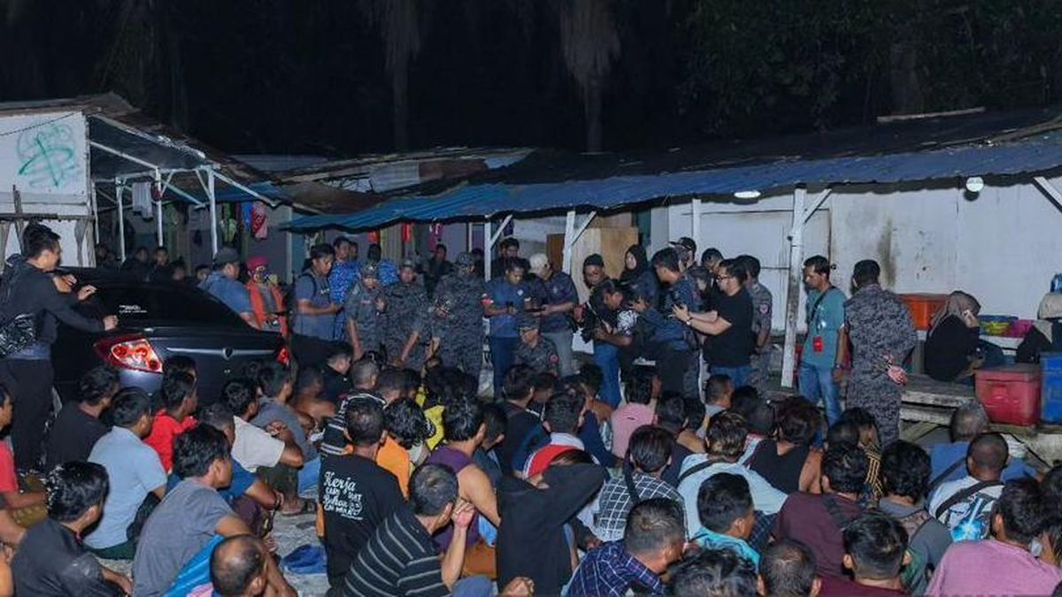 Polisi Malaysia tangkap 9.904 pendatang ilegal sejak Januari 2025