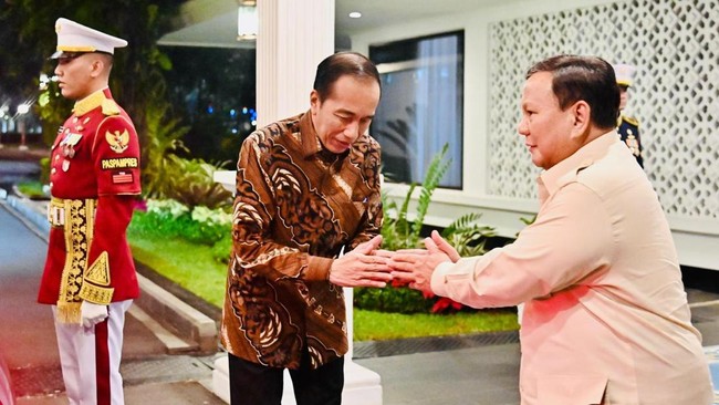 Kata Jokowi Ada yang Berubah saat Sambangi Prabowo di Istana
