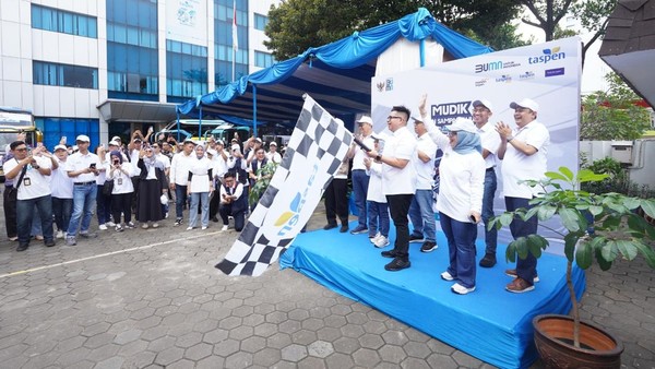 TASPEN Sediakan 41 Bus, Fasilitasi 1.640 Pemudik Pulang ke Kampung Halaman