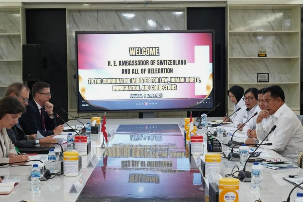 Indonesia buka peluang kerja sama pemindahan napi dengan Swiss