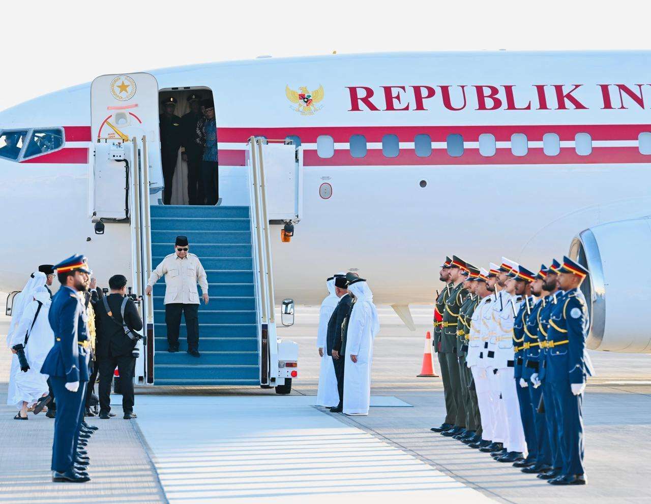 Lawatan ke Timteng, Presiden Tiba di Abu Dhabi