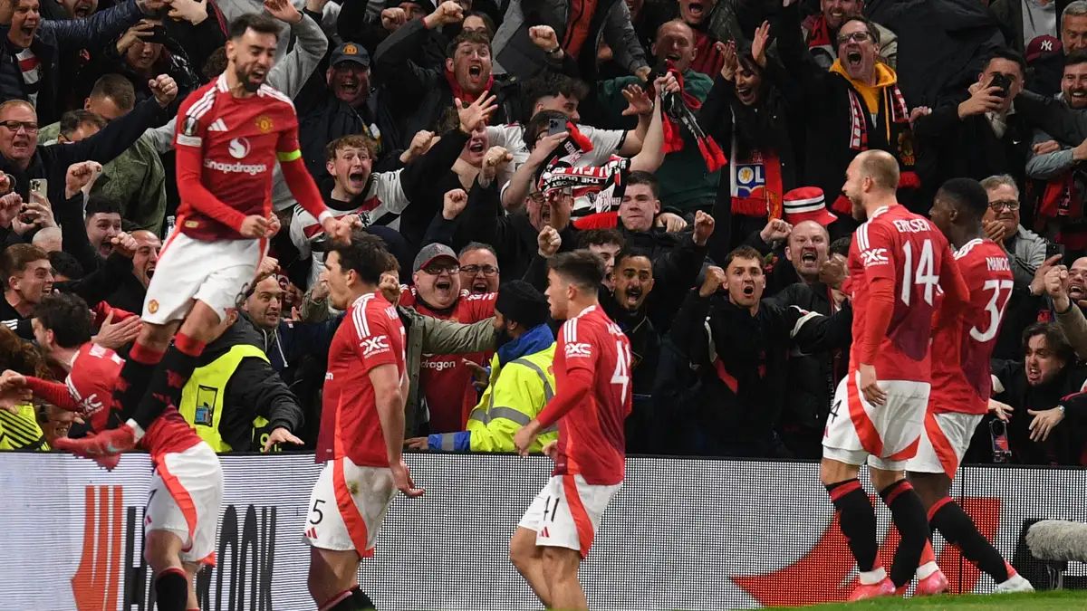 Kalahkan Lyon, Manchester United Ukir Sejarah Baru