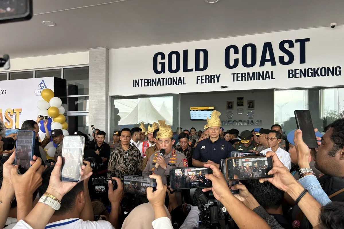 Kapolri lakukan kunjungan kerja ke Kepri