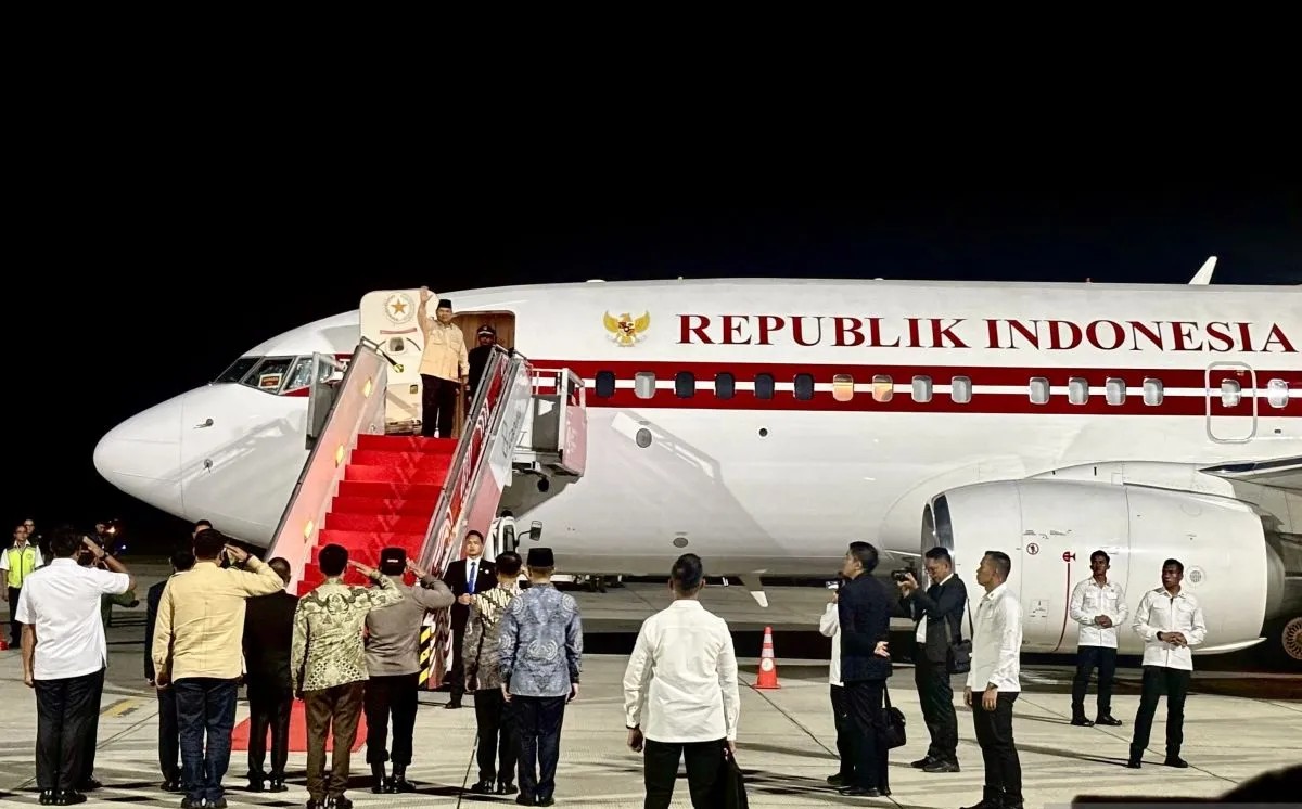 Presiden Prabowo bertolak ke UAE awali lawatan lima negara di Timur Tengah