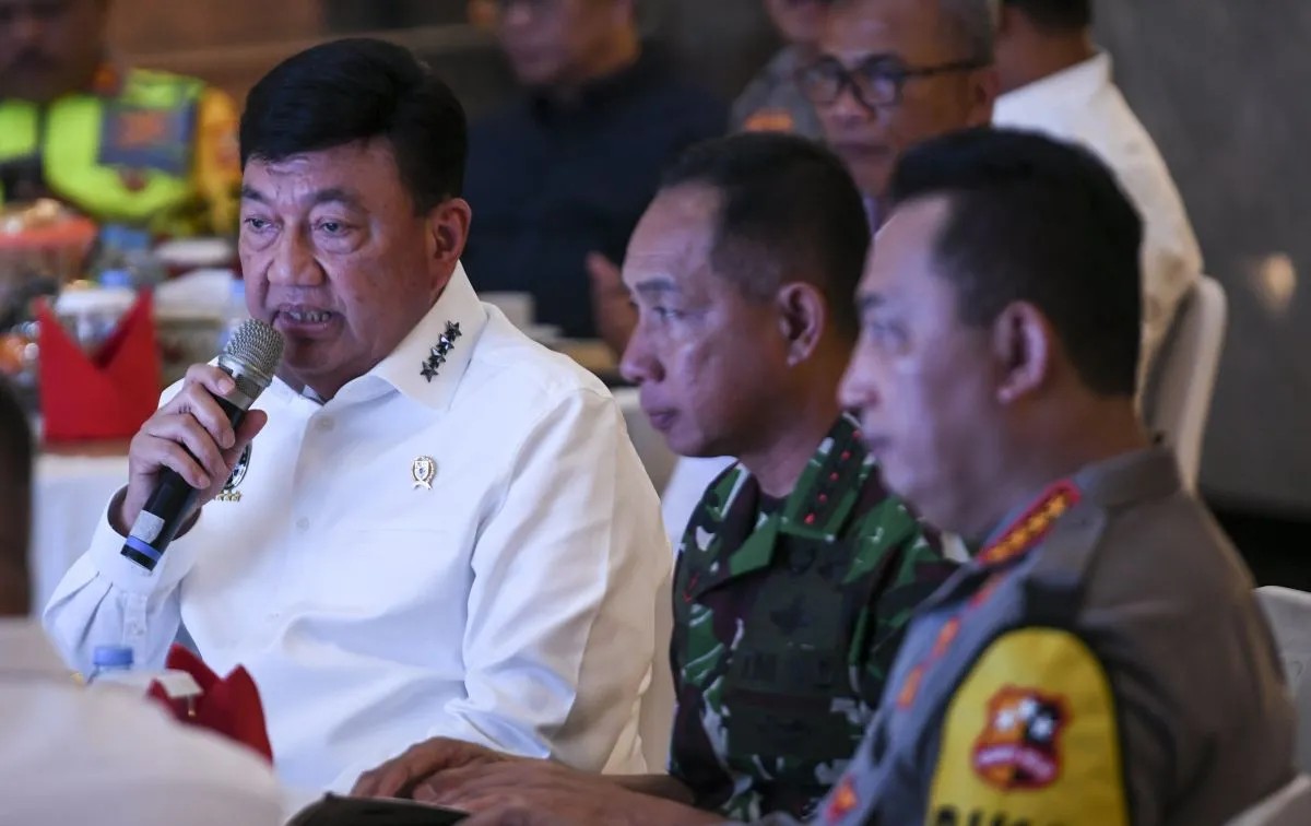 Menko Polkam apresiasi TNI-Polri hingga K/L jaga arus balik mudik