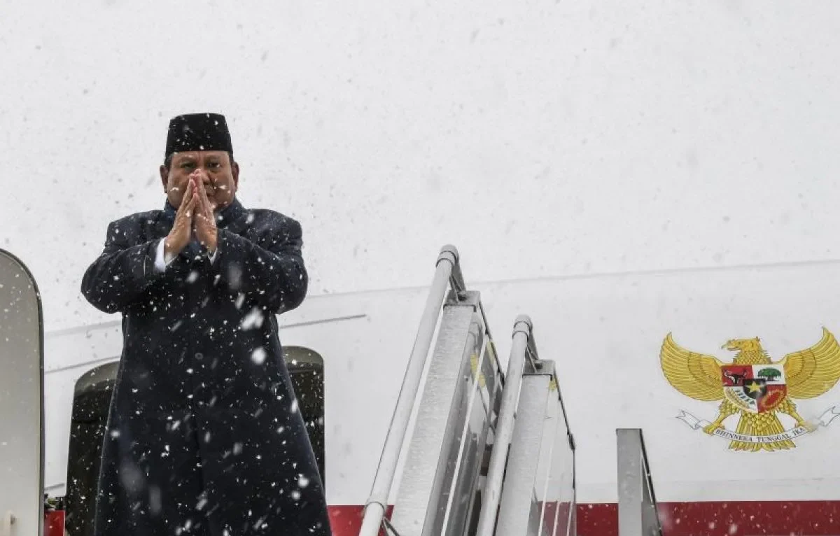 Berbalut salju, Presiden bertolak ke Antalya untuk agenda terakhir di Turki