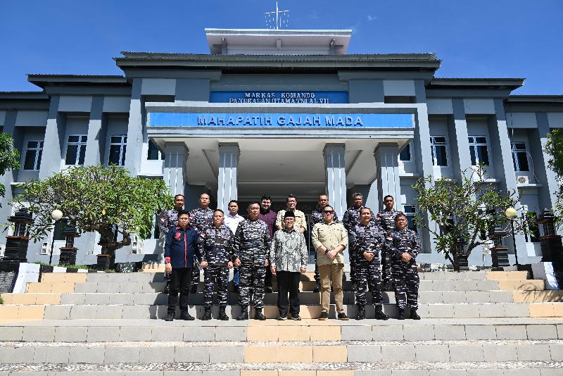 Panja Keamanan Laut Komisi I Tinjau Kondisi Armada dan Personel Lantamal VII Kupang