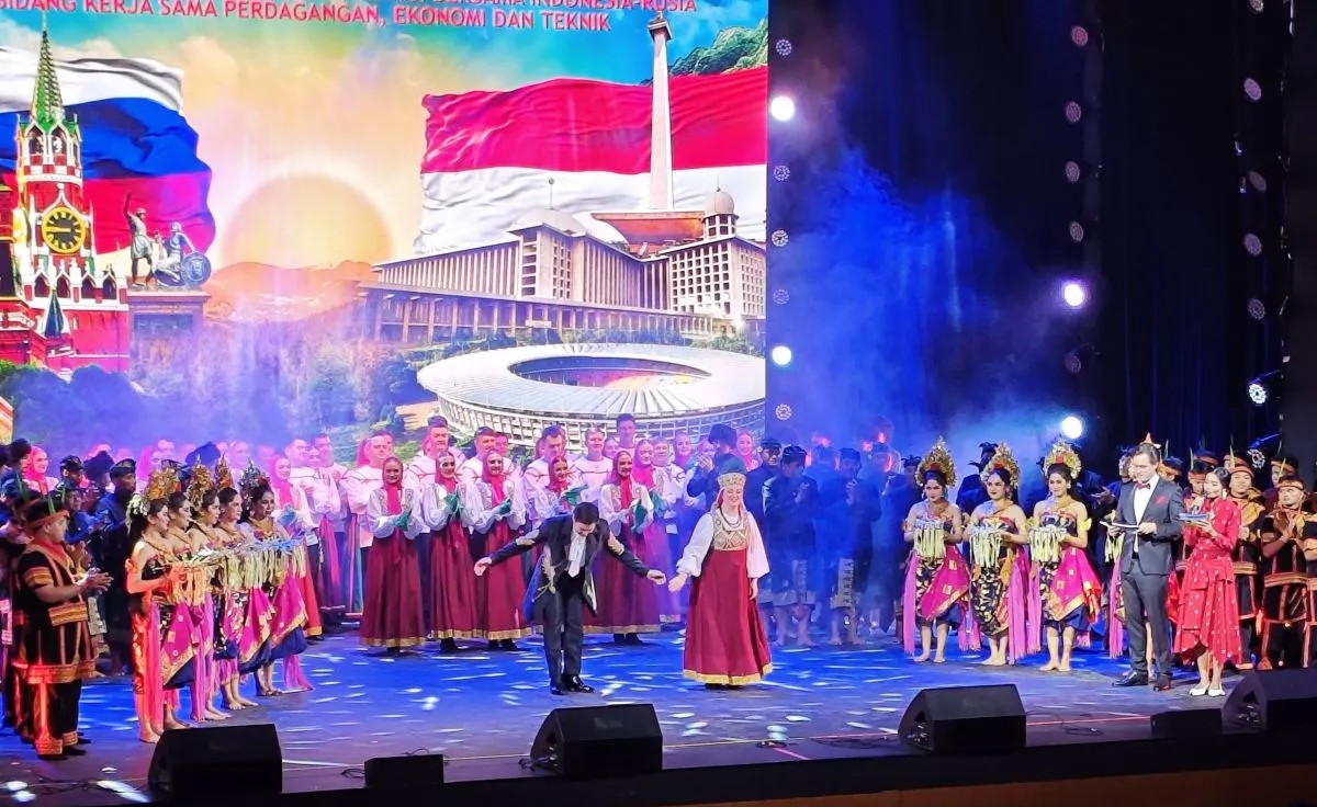 Konser seni meriahkan peringatan 75 tahun hubungan Indonesia-Rusia