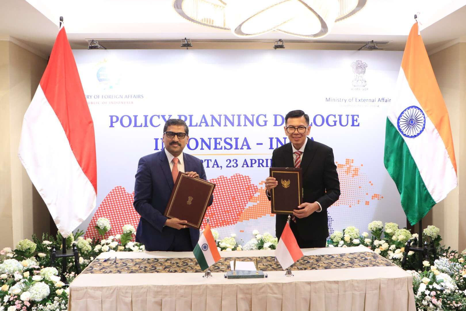 Indonesia-India Perkuat Hubungan Strategis lewat Dialog Perencanaan Kebijakan