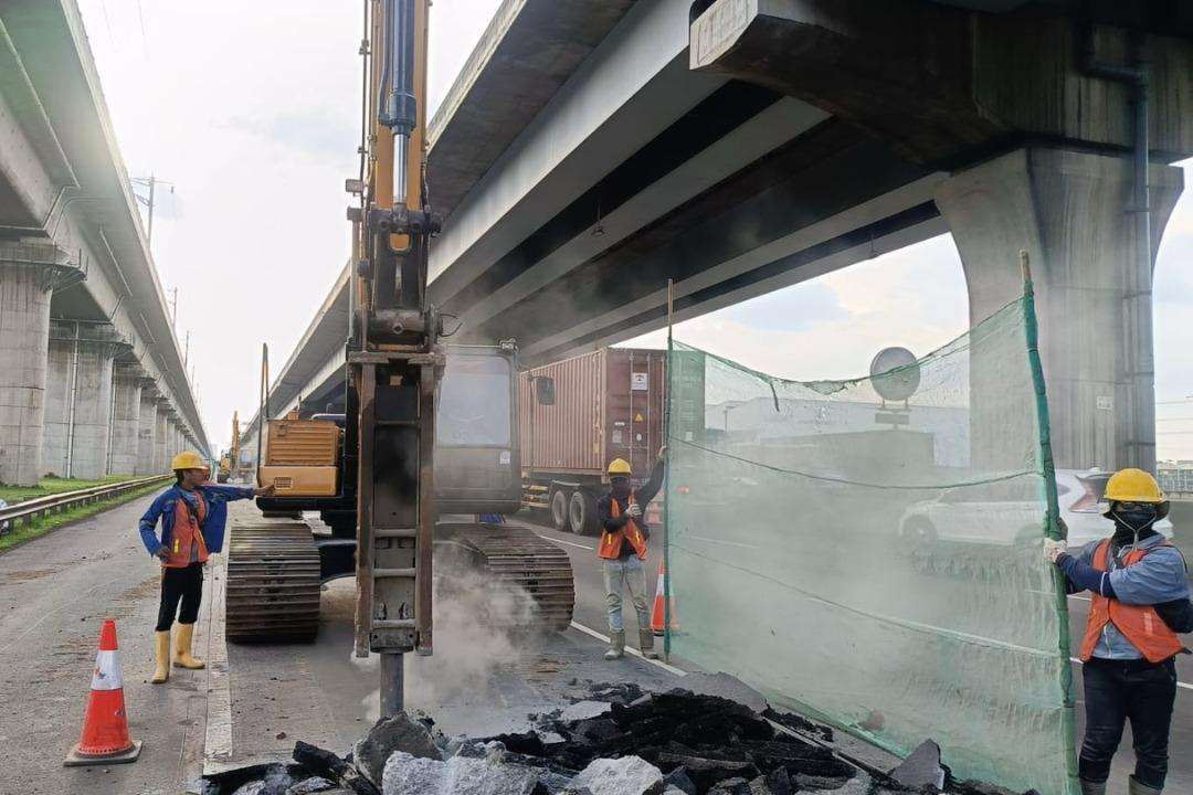 Rekonstruksi Tol Jakarta-Cikampek Tingkatkan Kenyamanan