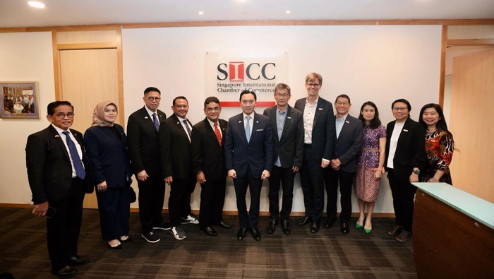 Sambangi SICC, Ibas Tawarkan Peluang Besar Investasi Singapura di RI