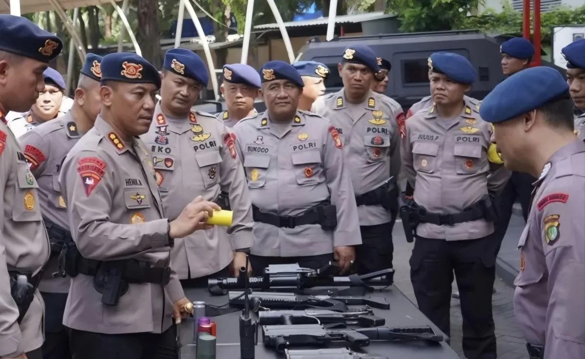 Jelang Hari Buruh, Polda Metro Jaya gelar pasukan pengamanan