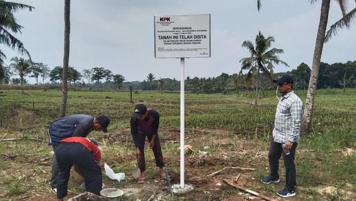 KPK Sita 65 Tanah Kasus Tol Trans Sumatera