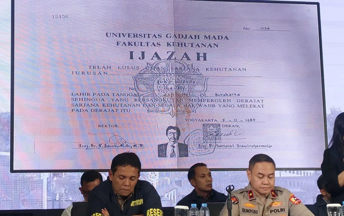 Bareskrim Polri nyatakan ijazah universitas Jokowi asli