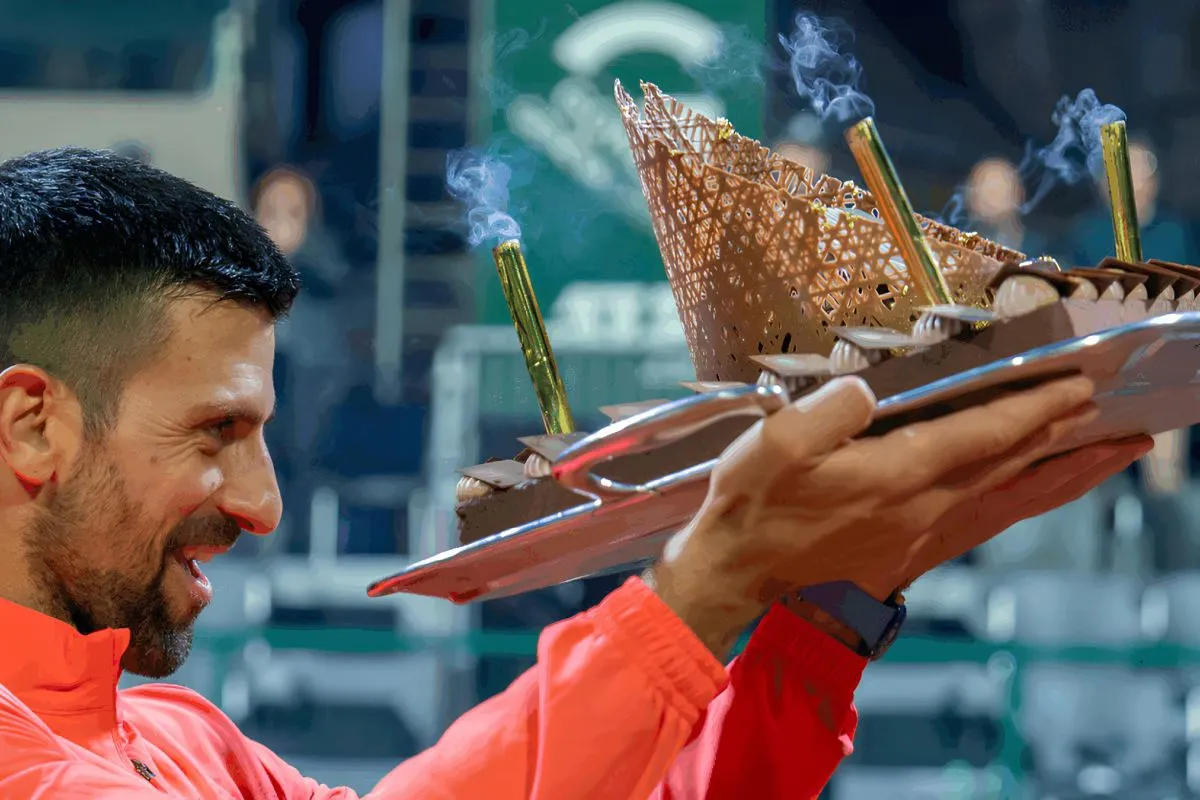 Djokovic rayakan ulang tahun dengan melaju ke semifinal Jenewa