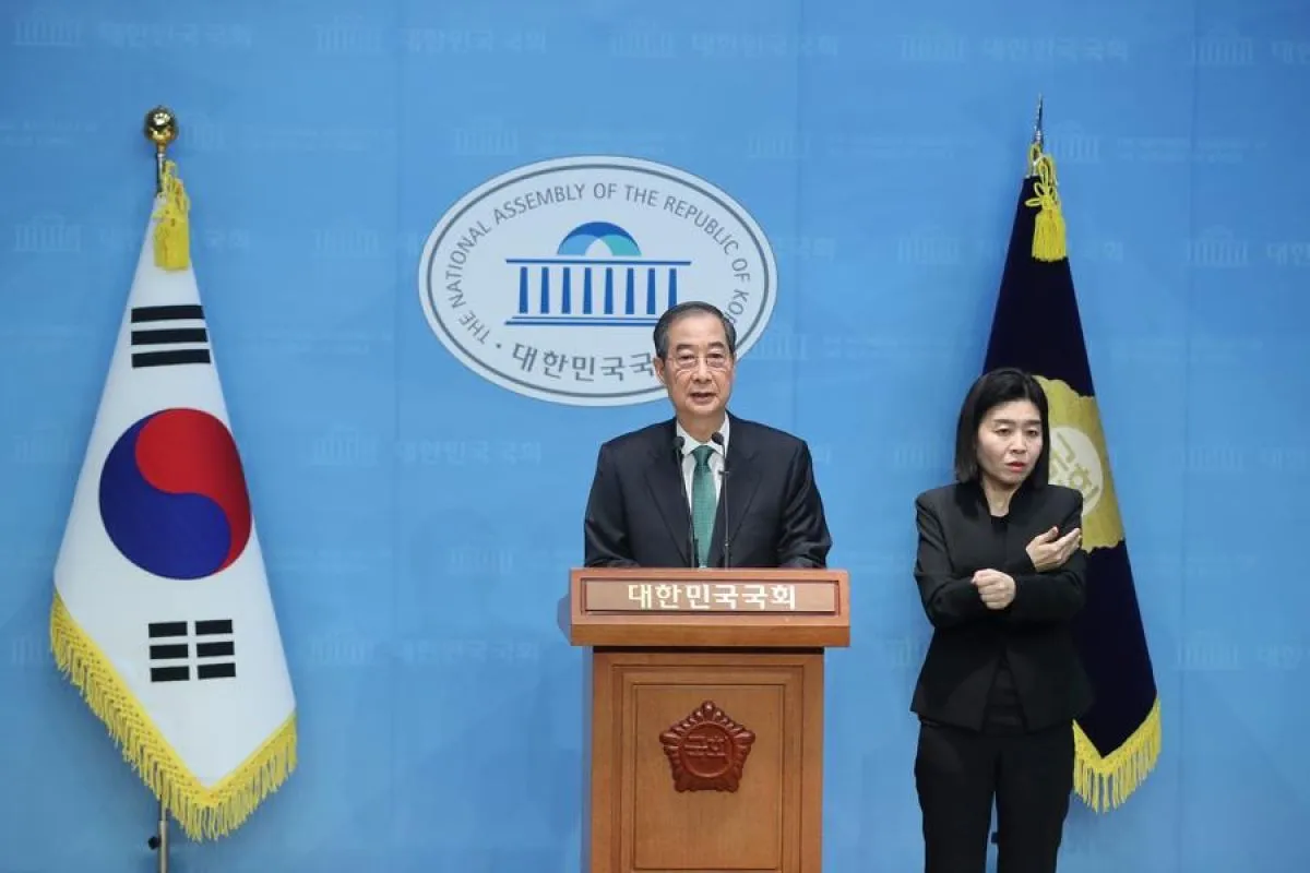 Mantan PM Korsel Han Duck-soo umumkan pencalonan presiden
