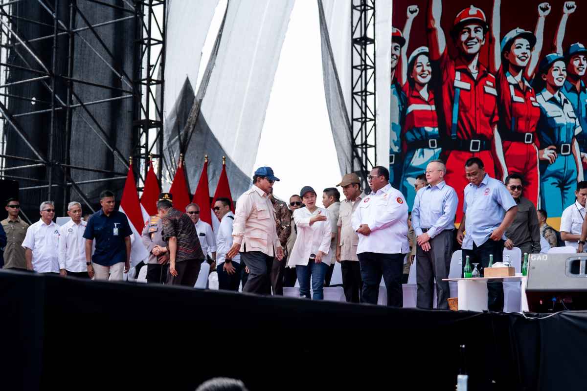 Hadiri Peringatan May Day 2025, Puan: Terima Kasih atas Dedikasi Buruh Ikut Bangun Bangsa