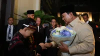 Diaspora Indonesia sambut kedatangan Prabowo di Bangkok