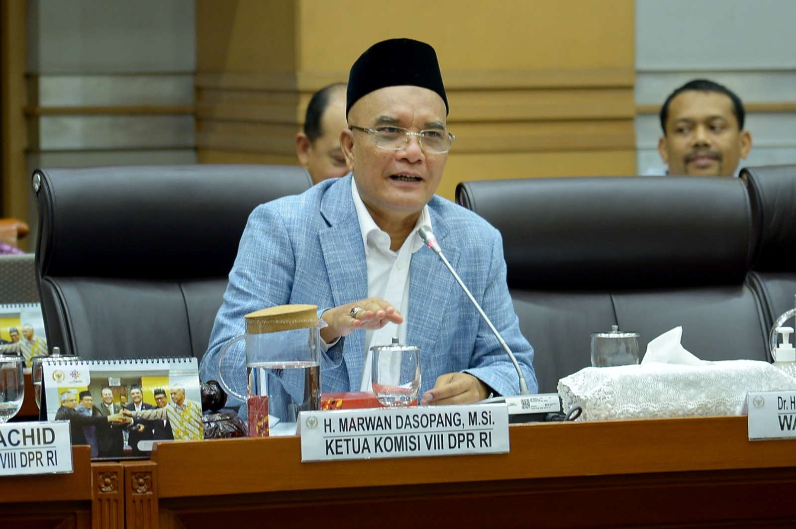 Komisi VIII Bahas Permasalahan Teknis dengan Kemenag: Sistem Syarikah hingga Penerbitan Kartu Nusuk