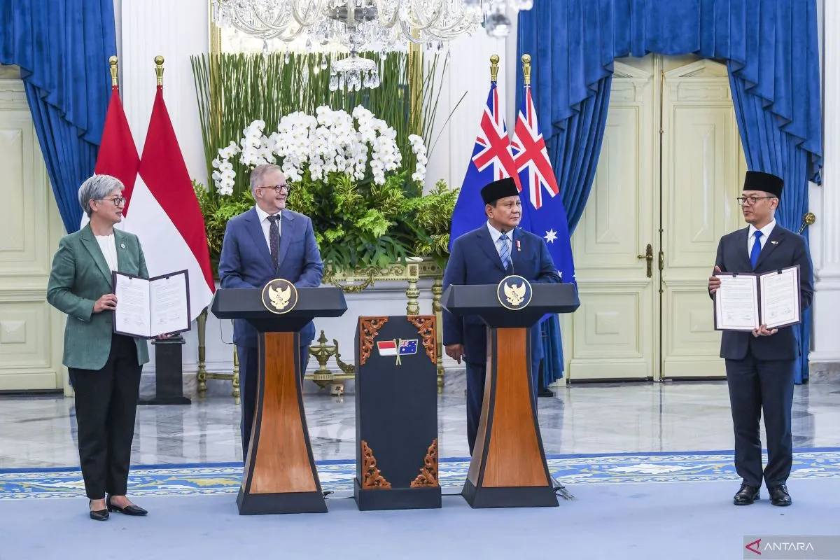 Menlu ungkap isi MoU yang diteken bersama Australia di Istana