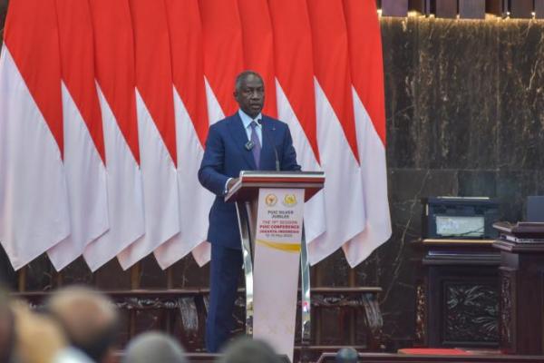 Ketua Parlemen Republik Pantai Gading: Stop Gencatan Senjata, Buka Akses Kemanusiaan untuk Palestina