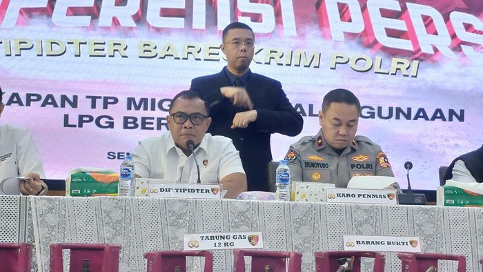 Bareskrim Ungkap Pengoplosan Gas LPG di Semarang Rugikan Negara Rp 5,6 M