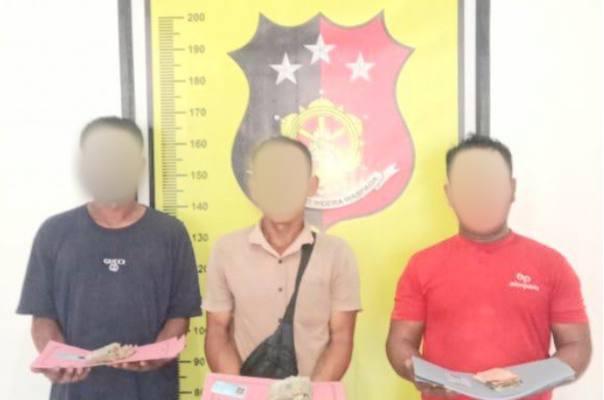 Tiga Juru Parkir Liar di Rokanbaru Diamankan Polsek Padang Bolak