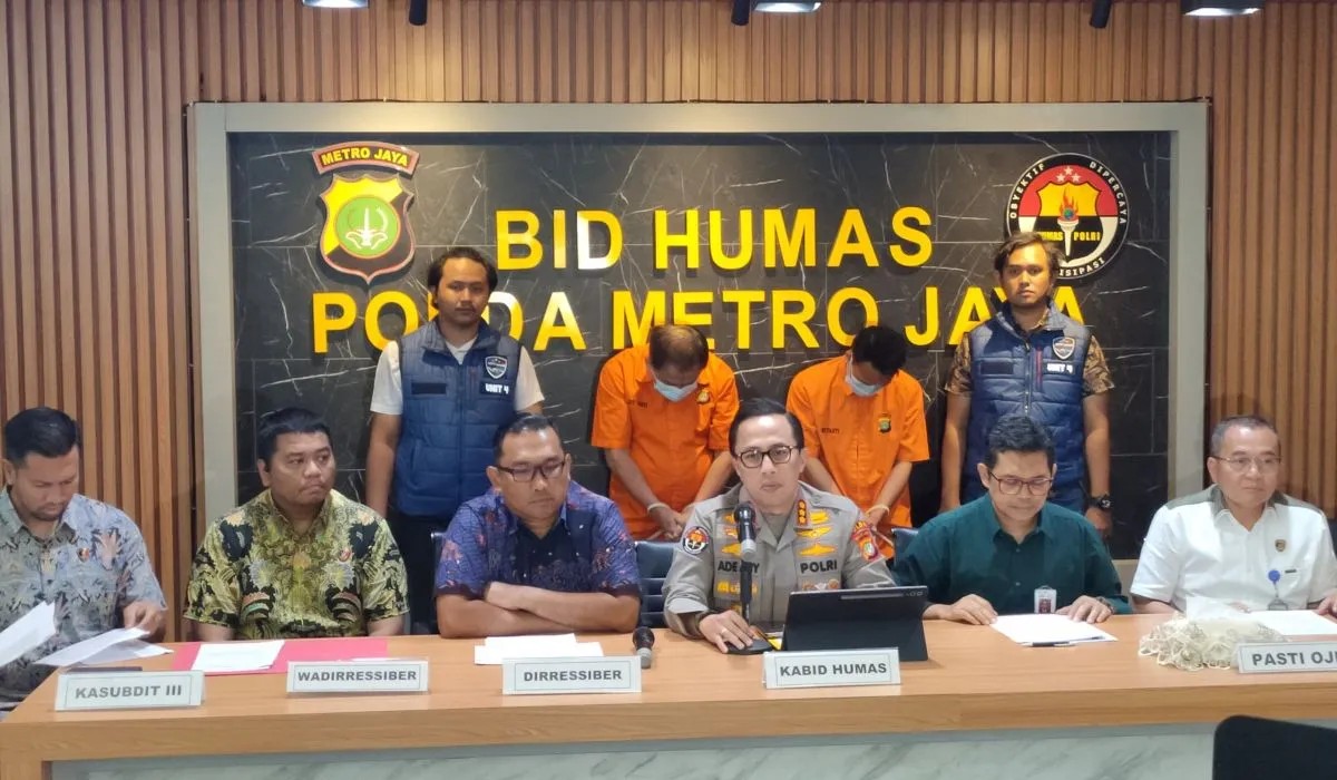 Polisi bongkar penipuan dalam jaringan dengan modus perdagangan saham