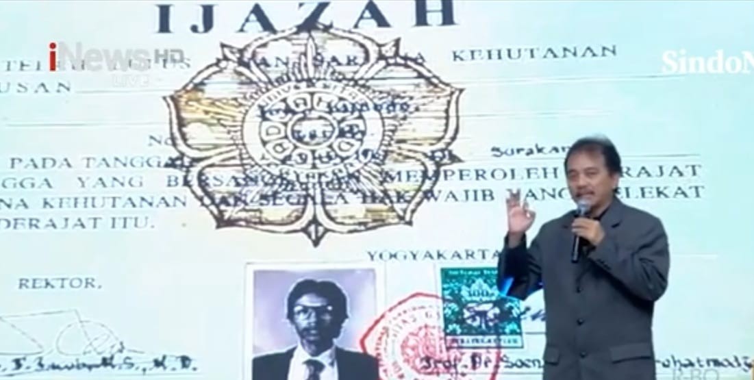 Soal Ijazah, Pemerhati Minta Roy Suryo Hentikan Kegaduhan