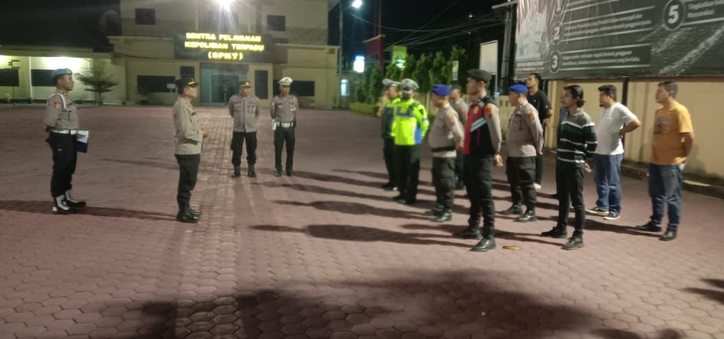 Polres Tanjungbalai Intensifkan Patroli Malam Cegah Kejahatan Jalanan