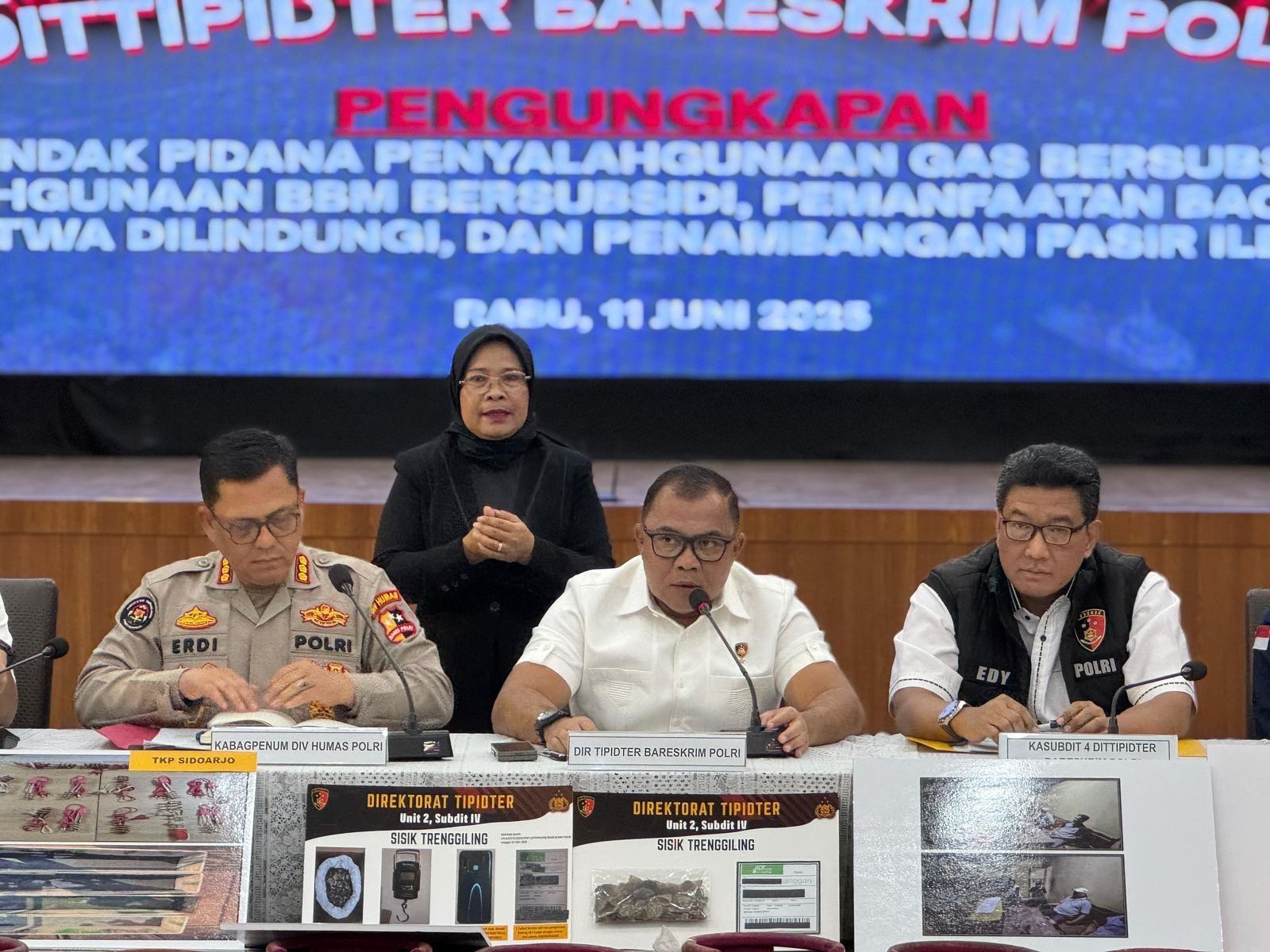 Bareskrim Ungkap Penyalahgunaan BBM dan Gas Subsidi Ilegal