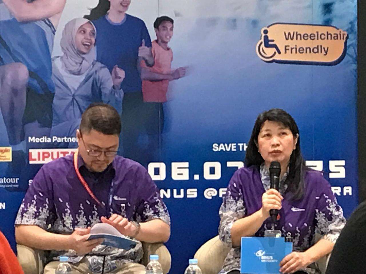 BINUS Dorong Kolaborasi Sehat Melalui 'Binusian Fun Run'
